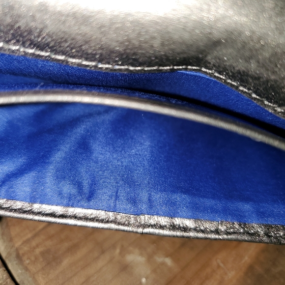 Cole Haan Silver Leather Wallet - Picture 7 of 9